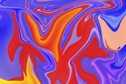 Capturing essence through the art of purple, blue, and marbled textures abs.. Stock Illustration