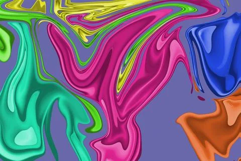 Capturing essence through the art of vibrancy colorful neon abstract vibran.. Stock Illustration
