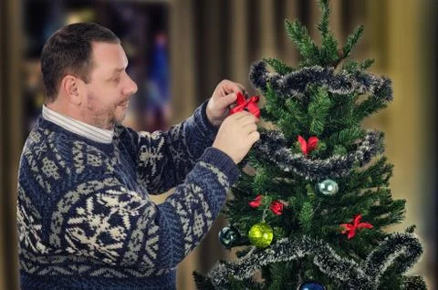 Capturing the Essence of Yuletide. 库存照片