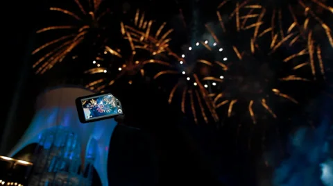 Capturing a moment Stock Footage 27455799