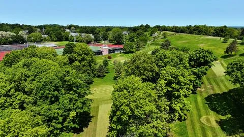Capturing the Pleasant - Sunnycrest Golf Course - Syracuse, NY Foto stock