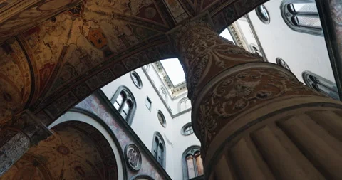 Capturing the Romance and Architectural Splendor of Italy's Historic City Stock Footage 263139888