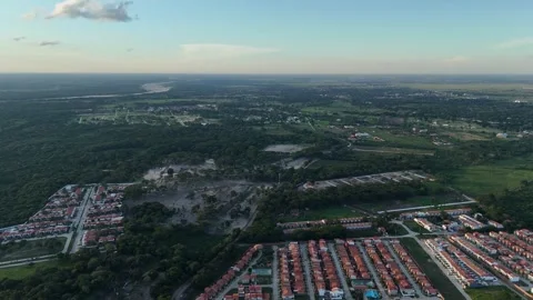 Capturing Rural Elegance from the Sky Stock Footage 274414118