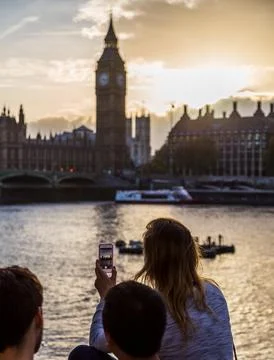 Capturing the sights Stock Photos