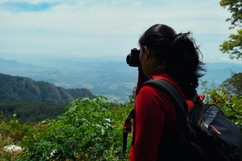 Capturing the View Stock Photos