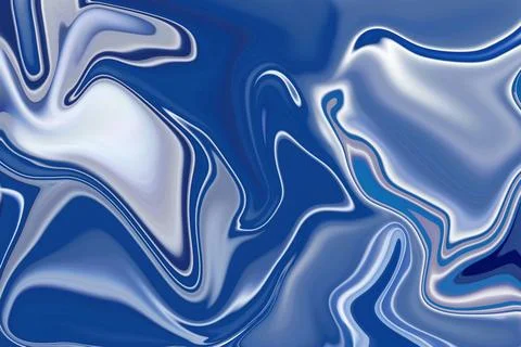 Capturing the viewer's imagination with an immersive journey through blue a.. Stock Illustration
