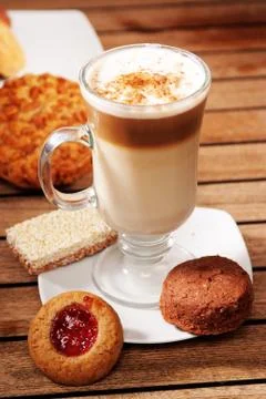 Capuchino coffe Stock Photos