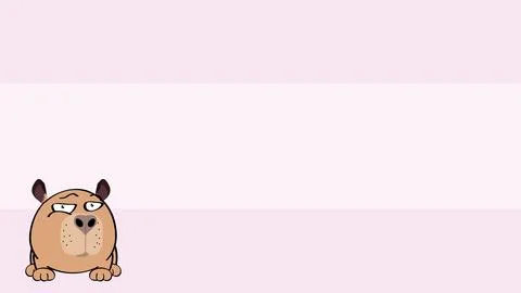 Capybara ball style character Stock-Illustration