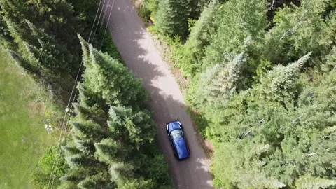 Car From Above Stock Footage 156044915