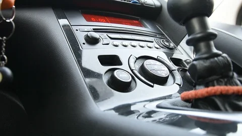 Car AC starting  Stock Footage 129556591