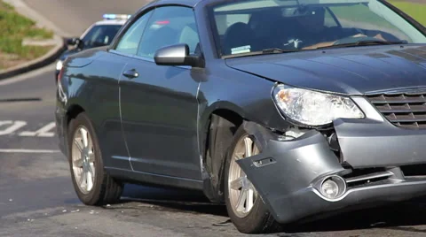Car Accident / Crash 02 스톡 동영상 1007377