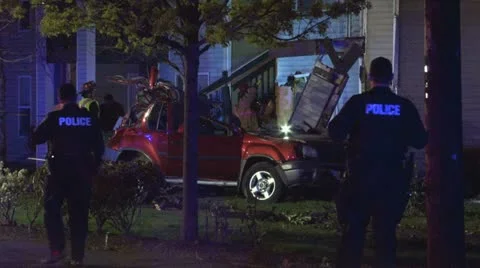 Car Accident Stock Footage
