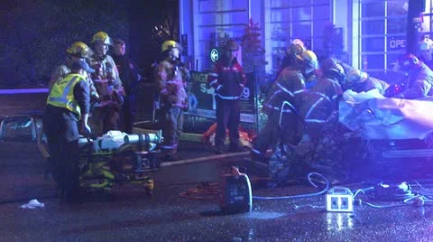 Car Accident Vídeo Stock 21221700