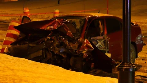 Car accident Stock Footage 105177860