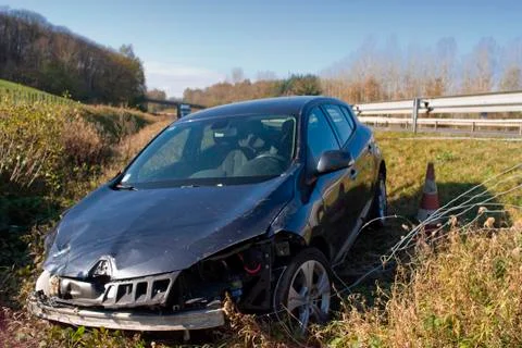 Car accident Foto stock