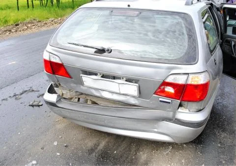 Car accident Foto stock