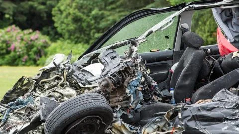 Car accident Stock Photos