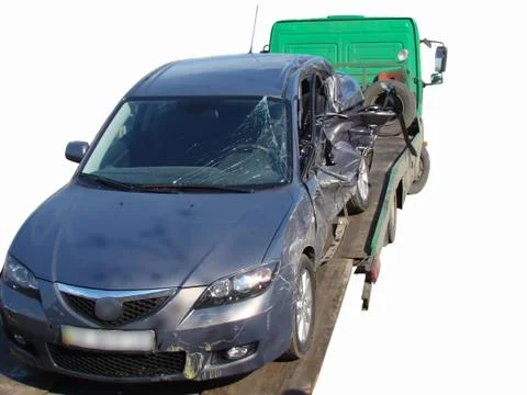 Car accident Foto stock