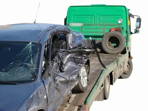 Car accident Foto stock