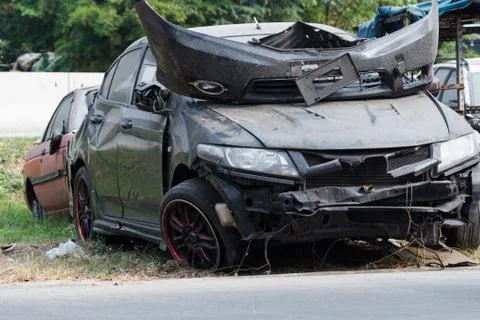 Car accident Stock Photos