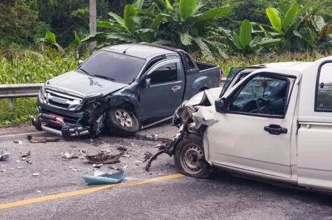 Car accident Stock Photos