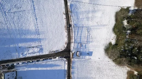 Car aerial view Stock Footage 272790283