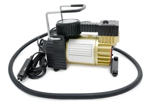 Car air compressor Stock Photos