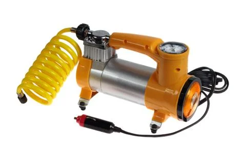 Car air compressor Stock Photos