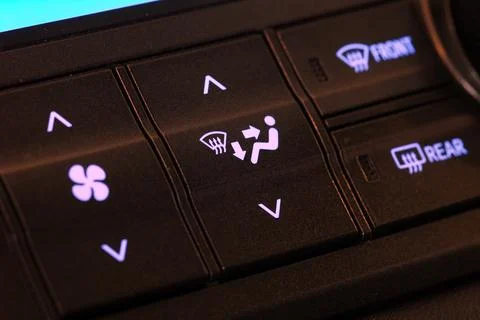 Car Air Conditioner button Photos