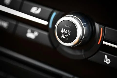 Car air conditioning Stock Photos