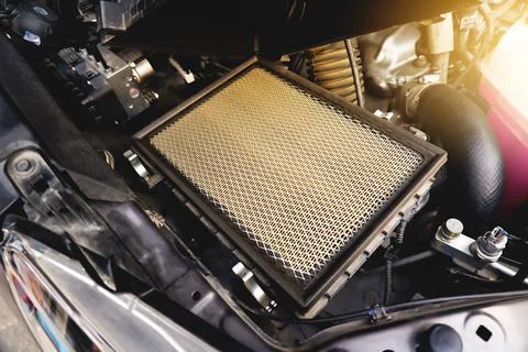 Car air filter Stock Photos