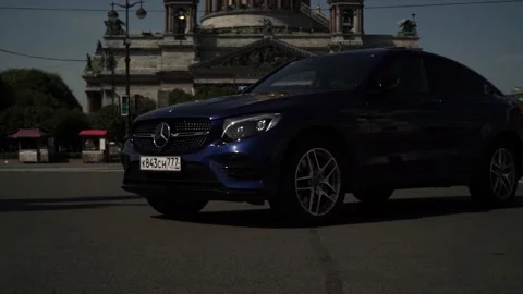 The car is on alarm. Stock Footage 150106601