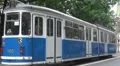 Car and tram traffic in Krakow, Poland, HD Footage