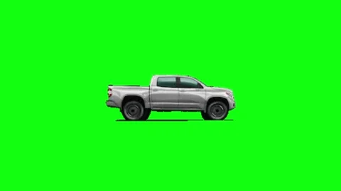 Car animation on green screen background Video stock 335523691