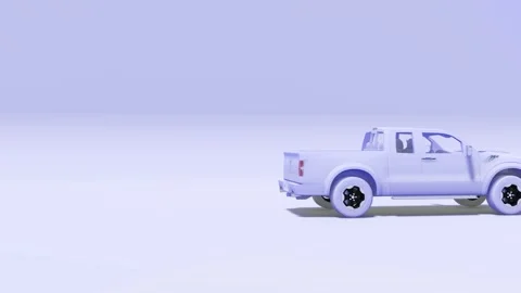 Car animation vidio 3d rendered Stock-Footage 295970298