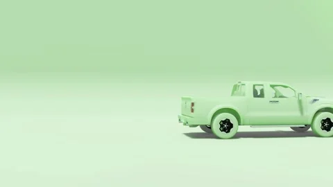 Car animation vidio 3d rendered Stock-Footage 295970305