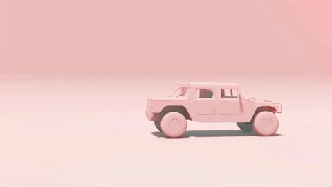 Car animation vidio 3d rendered Stock-Footage 295970308