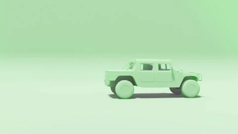 Car animation vidio 3d rendered Stock-Footage 295970309