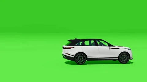 Car animation vidio 3d rendered Stock-Footage 296028433