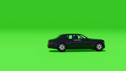 Car animation vidio 3d rendered Video stock 296132482