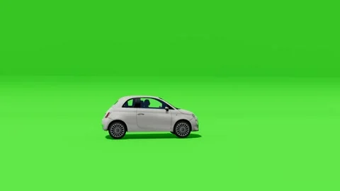 Car animation vidio 3d rendered Stock Footage 296218009