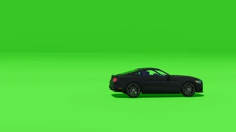 Car animation vidio 3d rendered Stock Footage 296218010