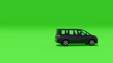 Car animation vidio 3d rendered Stock Footage 296218023