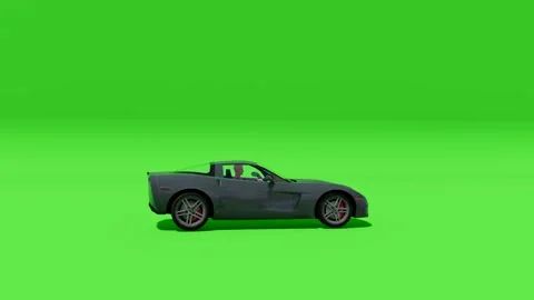 Car animation vidio 3d rendered Stock Footage 296218028