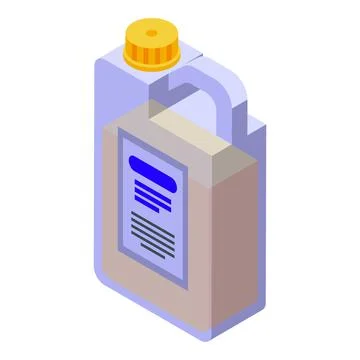 Car antifreeze icon isometric vector. Car repair Stockillustratie