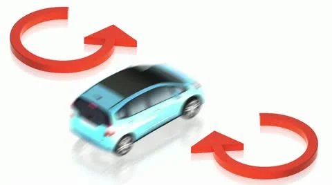 Car arrow2 Stock Footage 11480253