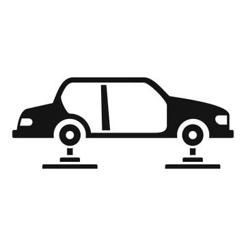 Car assembly icon, simple style イラスト素材