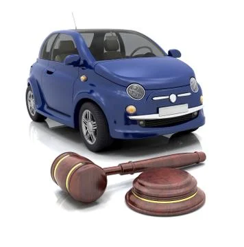 Car auction Stock Illustration