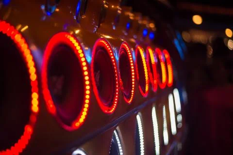 Car audio. Stock Photos