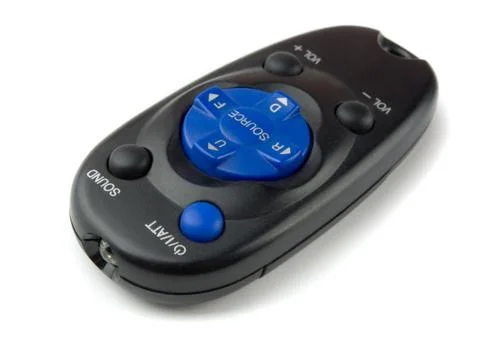 Car audio remote control Stock Photos